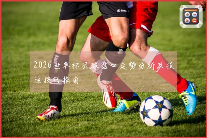 2026世界杯买球盘口走势分析及投注技巧指南