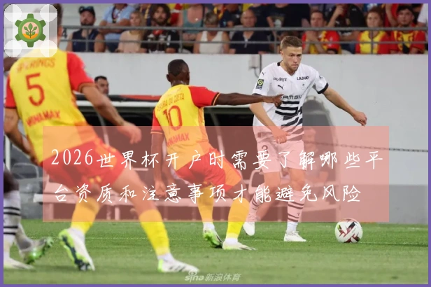 2026世界杯开户时需要了解哪些平台资质和注意事项才能避免风险
