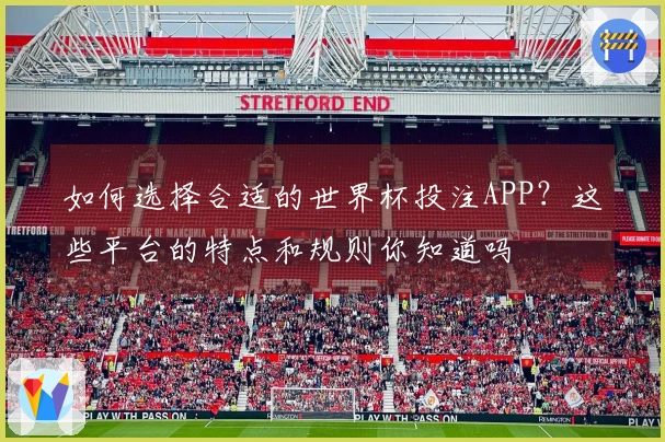 如何选择合适的世界杯投注APP？这些平台的特点和规则你知道吗