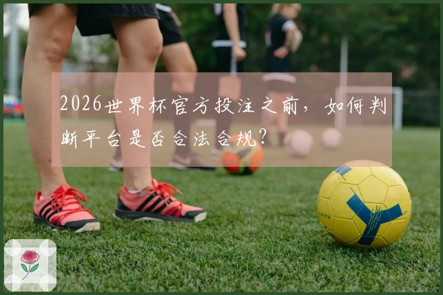 2026世界杯官方投注之前，如何判断平台是否合法合规？
