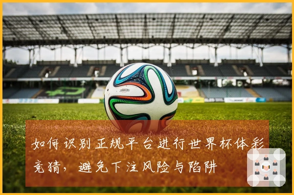 如何识别正规平台进行世界杯体彩竞猜，避免下注风险与陷阱