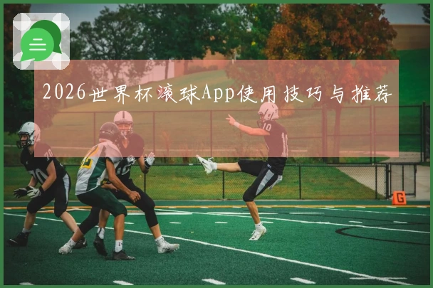 2026世界杯滚球App使用技巧与推荐